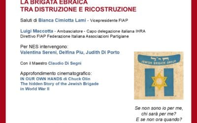 LA BRIGATA EBRAICA TRA DISTRUZIONE E RICOSTRUZIONE
