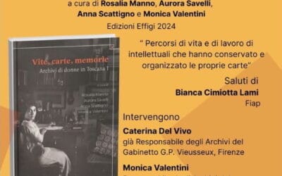 Vite, carte, memorie. Archivi di donne in Toscana