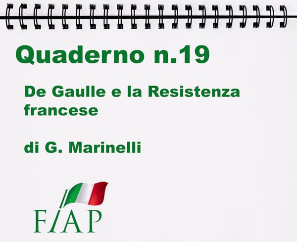 MARINELLI DE GAULLE E RESISTENZA FRANCESE