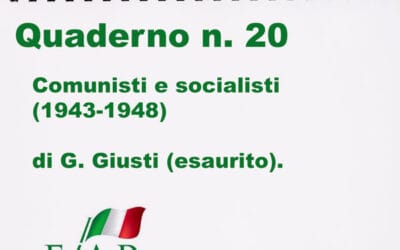 COMUNISTI E SOCIALISTI (1934 – 1946)
