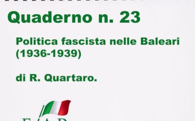POLITICA FASCISTA NELLE BALEARI (1956 – 1959)