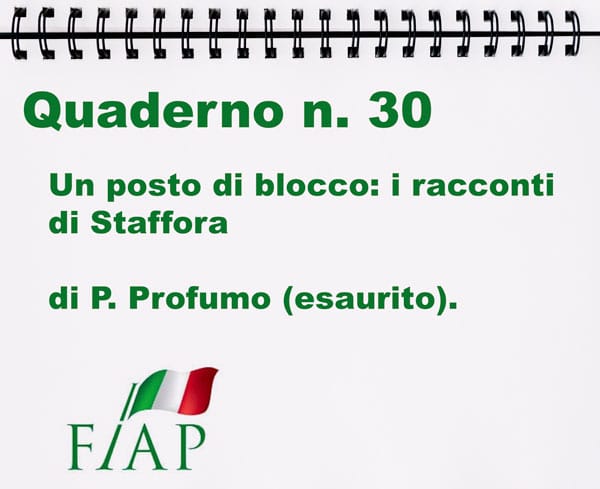 UN POSTO DI BLOCCO I RACCONTI DELLA STAFFORA